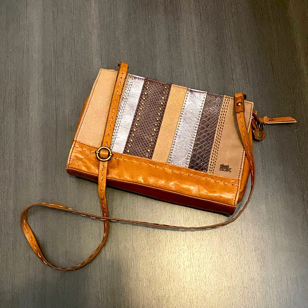 The Sak Leather Crossbody Purse